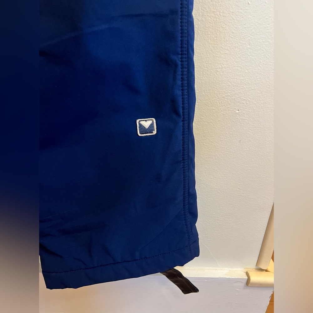 Vintage Obermeyer Navy Blue Snow Ski Bib Overalls Women’s Size 10 Soft Shell - Picture 10 of 16